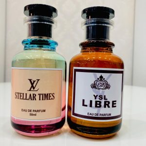 LV STELLAR TIMES EDP UNISEX & YSL LIBRE EDP FOR LADIES 50ML