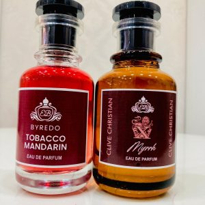 BYREDO TOBACCO MANDARIN EDP & CLIVE CHRISTIAN MYRRH EDP 50ML UNISEX