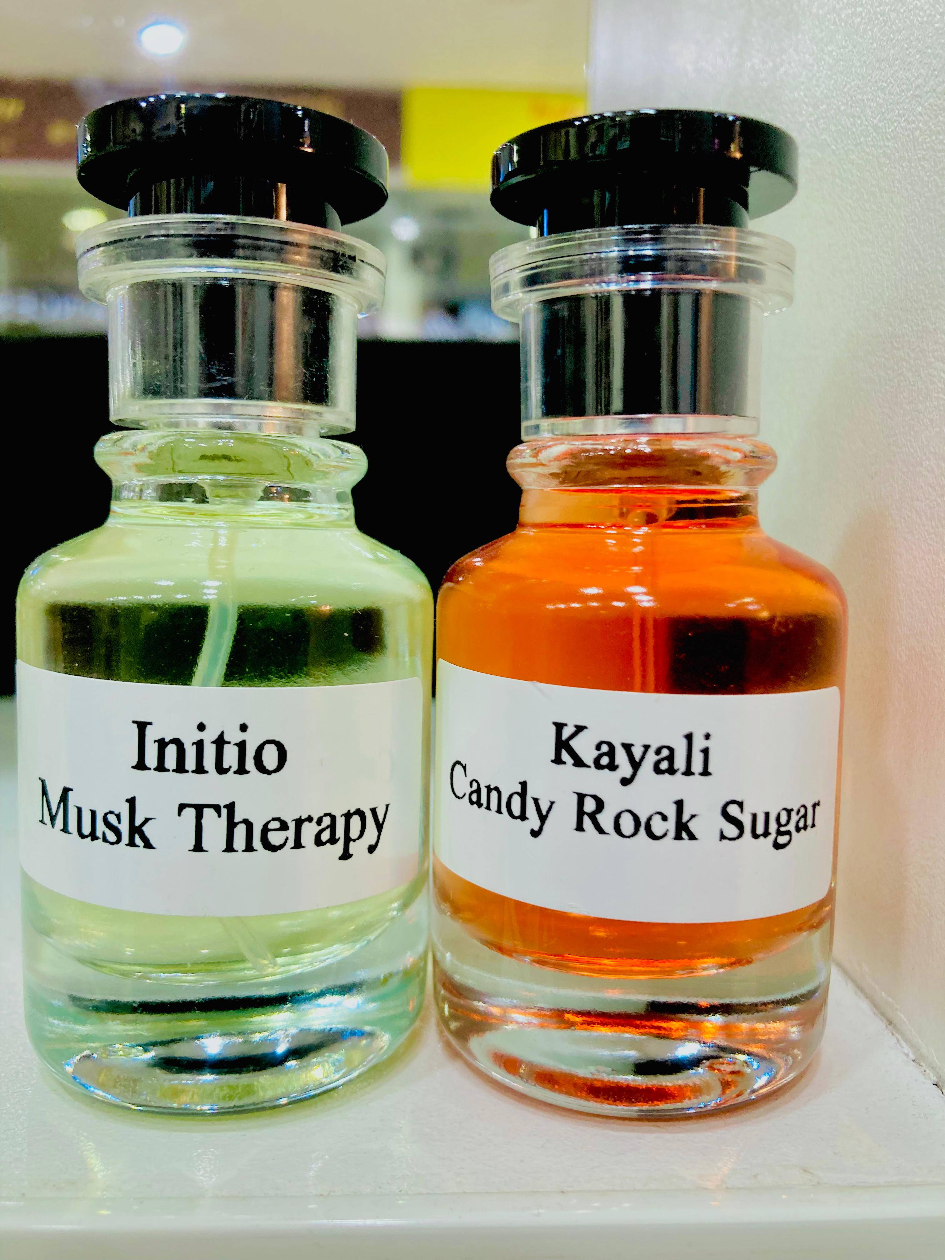 INITIO MUSK THERAPY UNISEX & KAY ALI CANDY ROCK SUGAR 30ML FOR LADIES